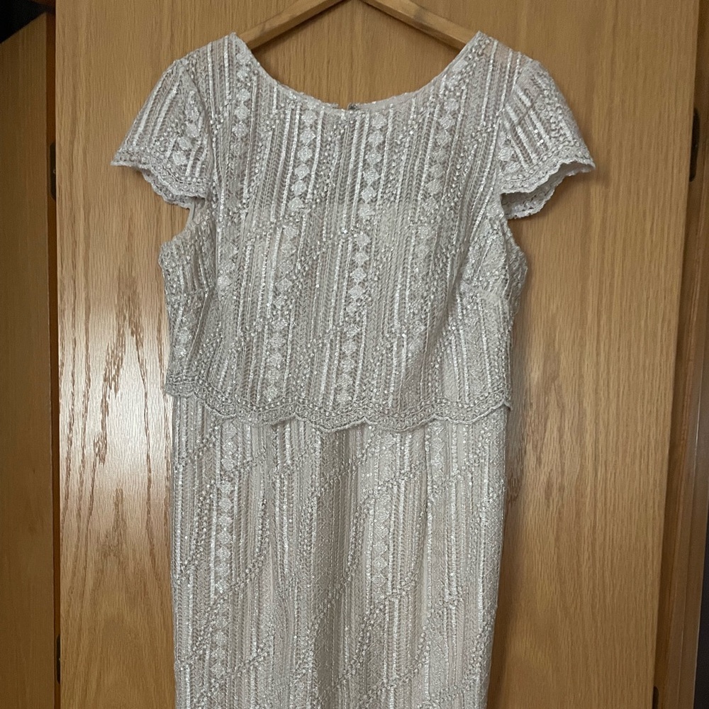 Elegant beige dress